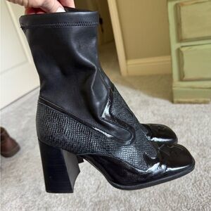 ASOS Black Leather Women's Boots